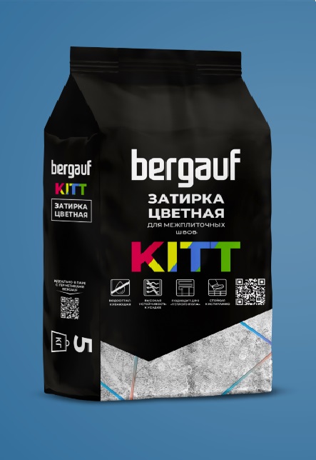 Затирка Bergauf Kitt 25 кг. белая
