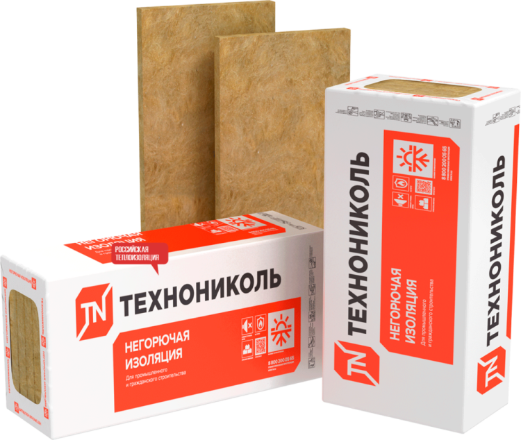 Утеплитель Технониколь Техновент Оптима 1200х600х50 мм 6шт. уп